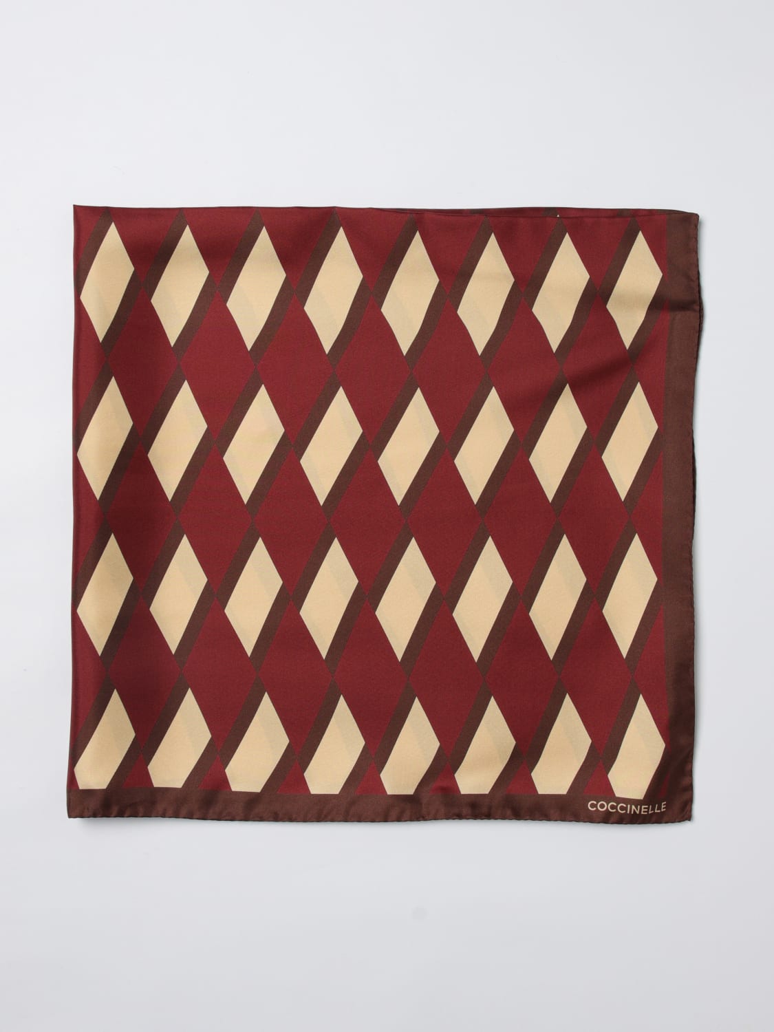 COCCINELLE NECK SCARF: Neck scarf woman Coccinelle, Red - Img 1