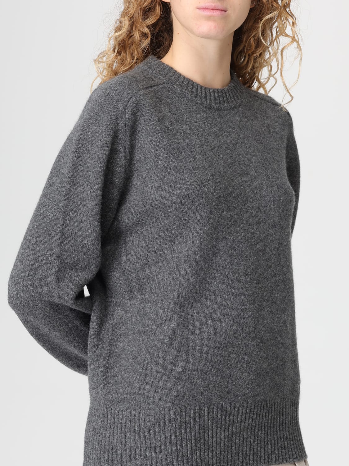 LOU LOU STUDIO MAGLIA: Maglia a girocollo basic Lou Lou Studio, Antracite - Img 3