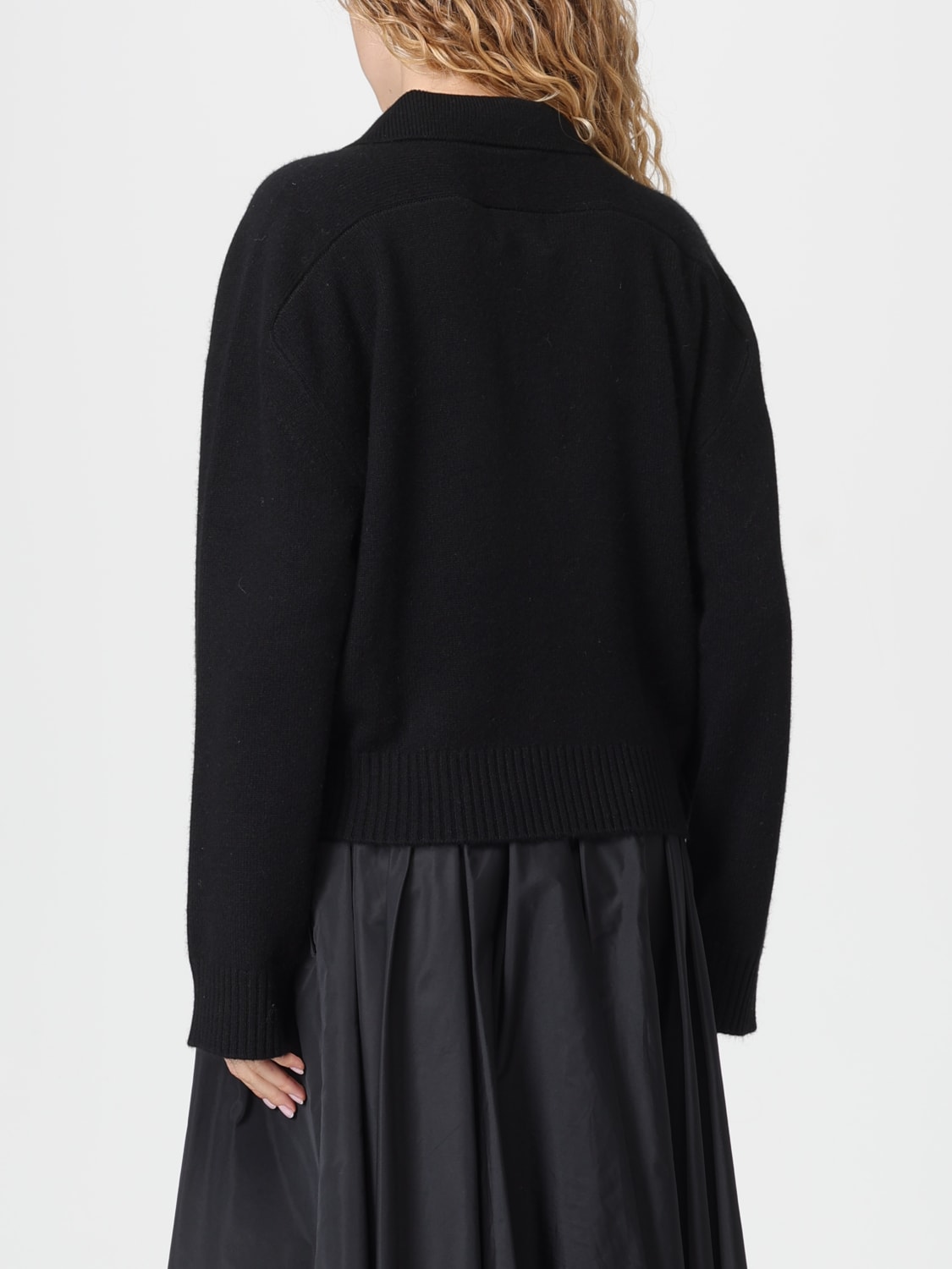 LOU LOU STUDIO POLO: Polo mujer Lou Lou Studio, Negro - Img 2