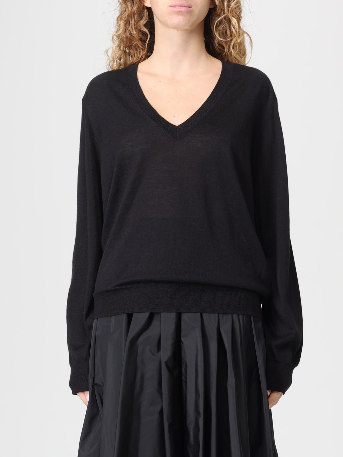 LOU LOU STUDIO SWEATER: Sweater woman Lou Lou Studio, Black - Img 1