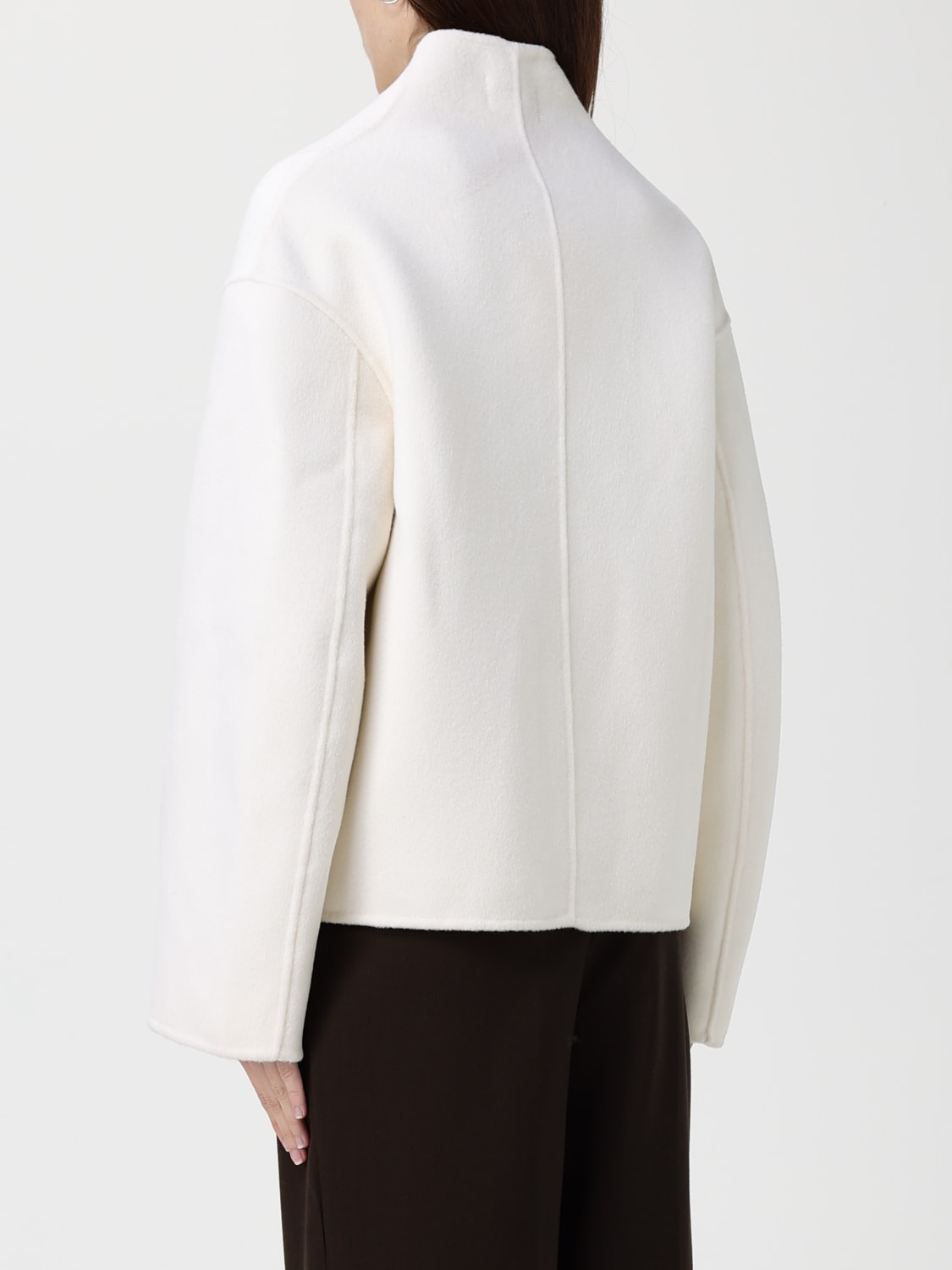 LOU LOU STUDIO COAT: Jacket woman Lou Lou Studio, Ivory - Img 2
