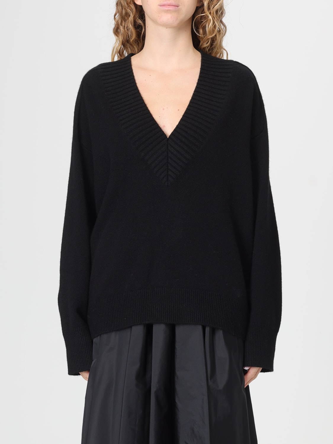 LOU LOU STUDIO SWEATER: Sweater woman Lou Lou Studio, Black - Img 1