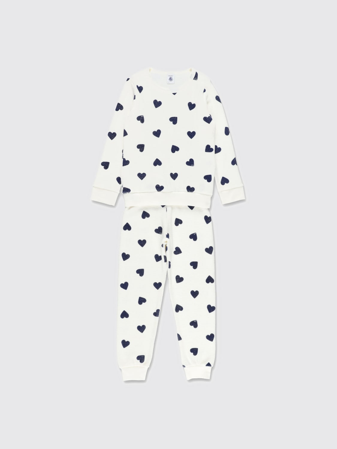 PETIT BATEAU KOMBINATION: Unterwäsche kinder Petit Bateau, Weiß - Img 1