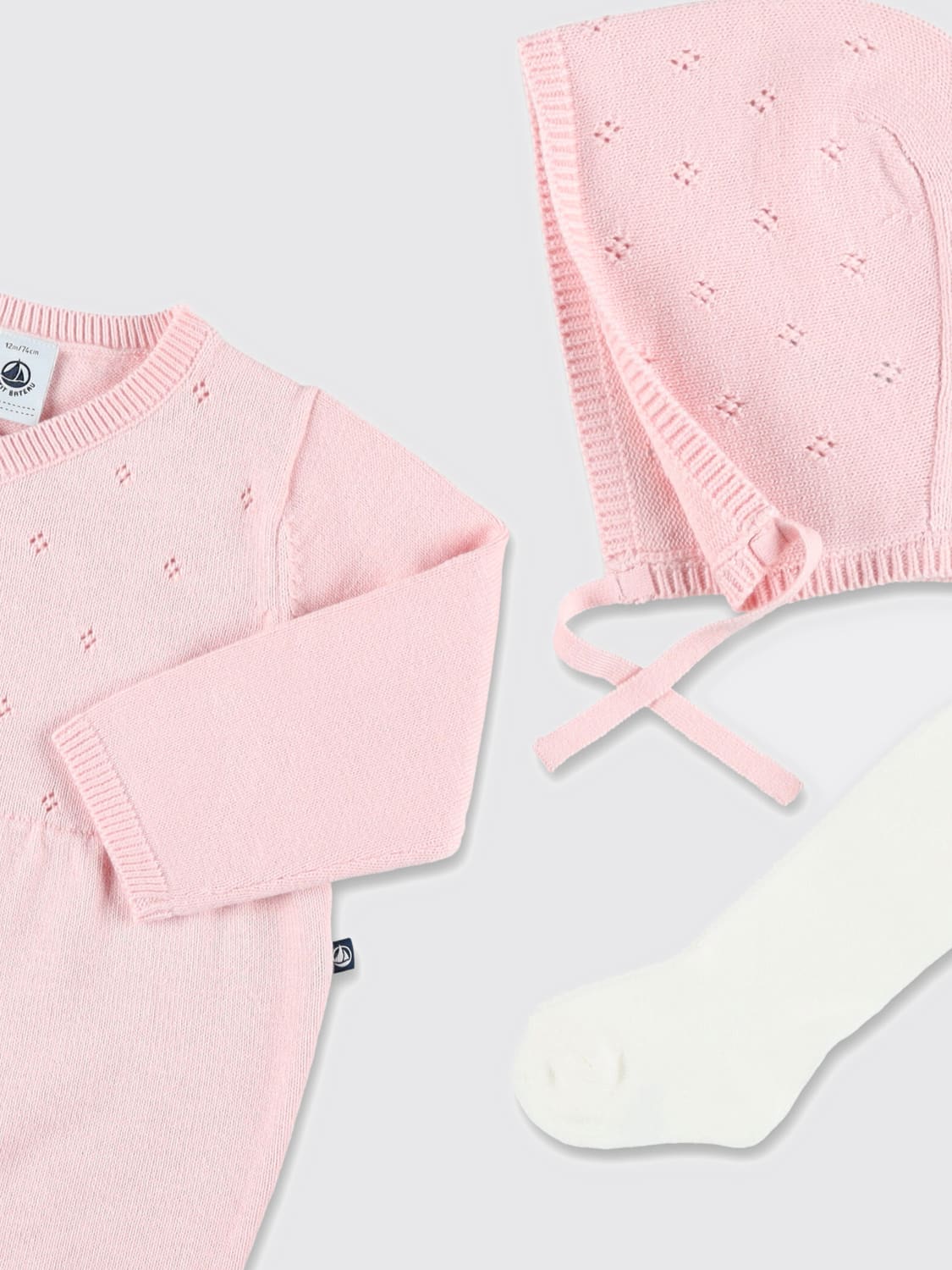PETIT BATEAU BABY-OVERALL: Kombinationen kinder Petit Bateau, Pink - Img 2