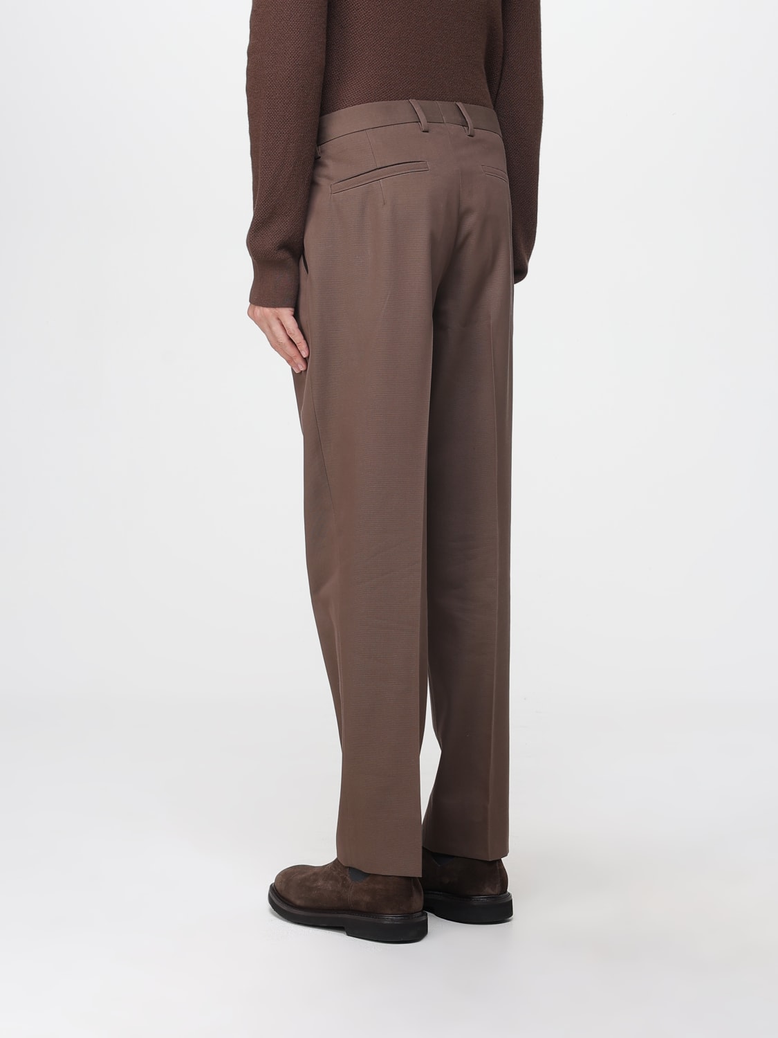 ZEGNA PANTS: Pants men Zegna, Brown - Img 3