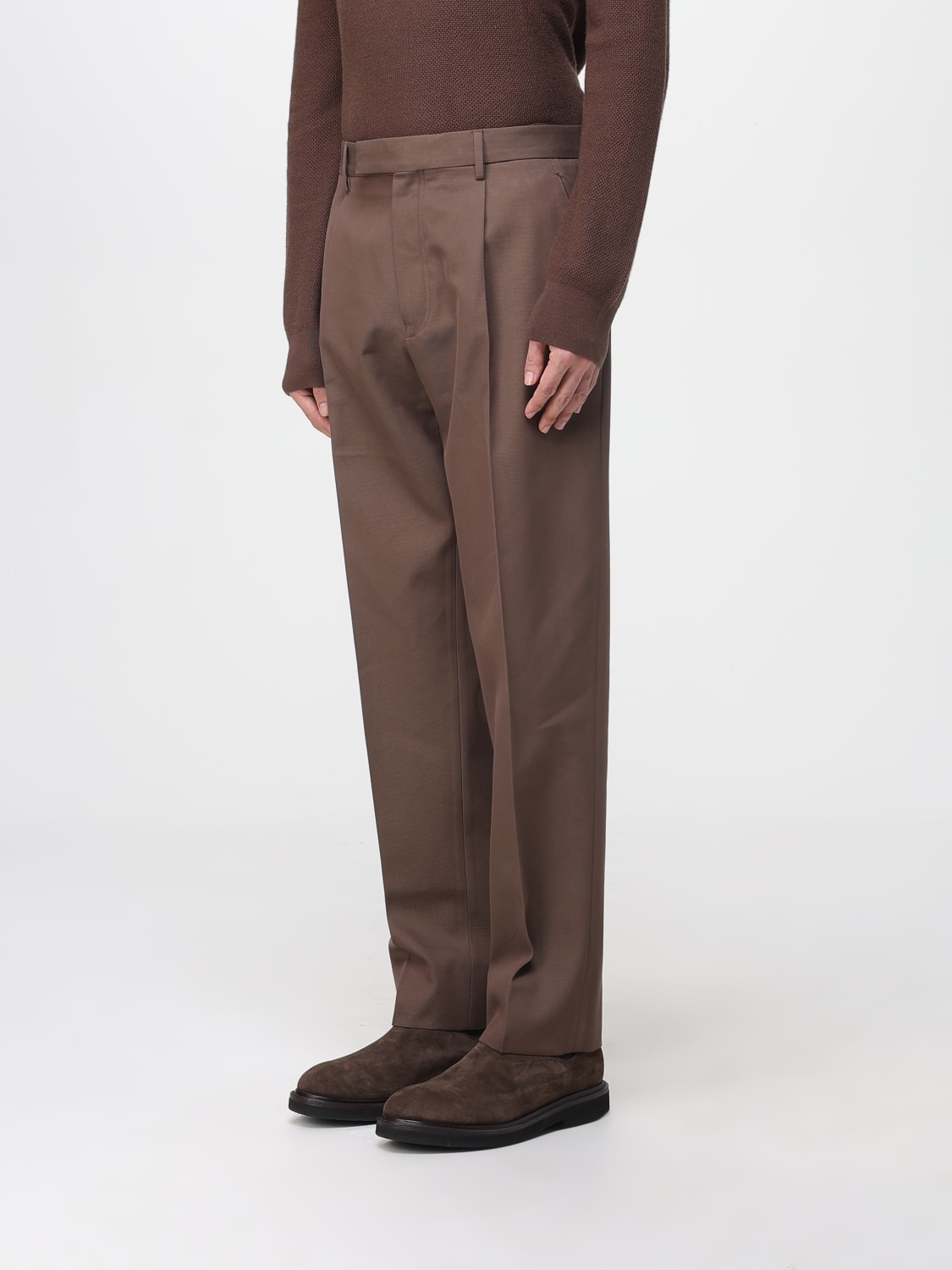 ZEGNA PANTS: Pants men Zegna, Brown - Img 4