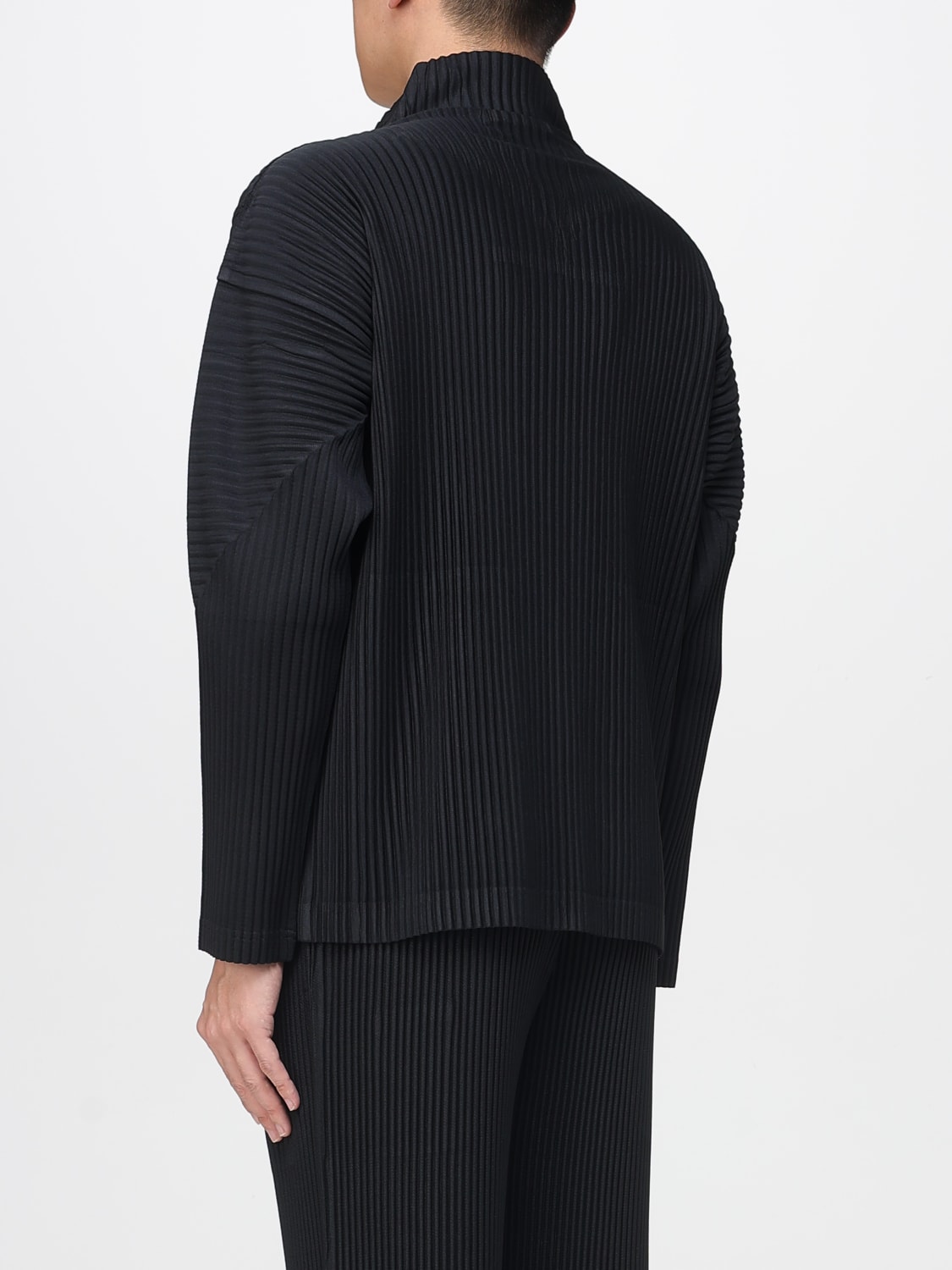 HOMME PLISSE' ISSEY MIYAKE SWEATER: Cardigan men Homme Plisse' Issey Miyake, Black - Img 3