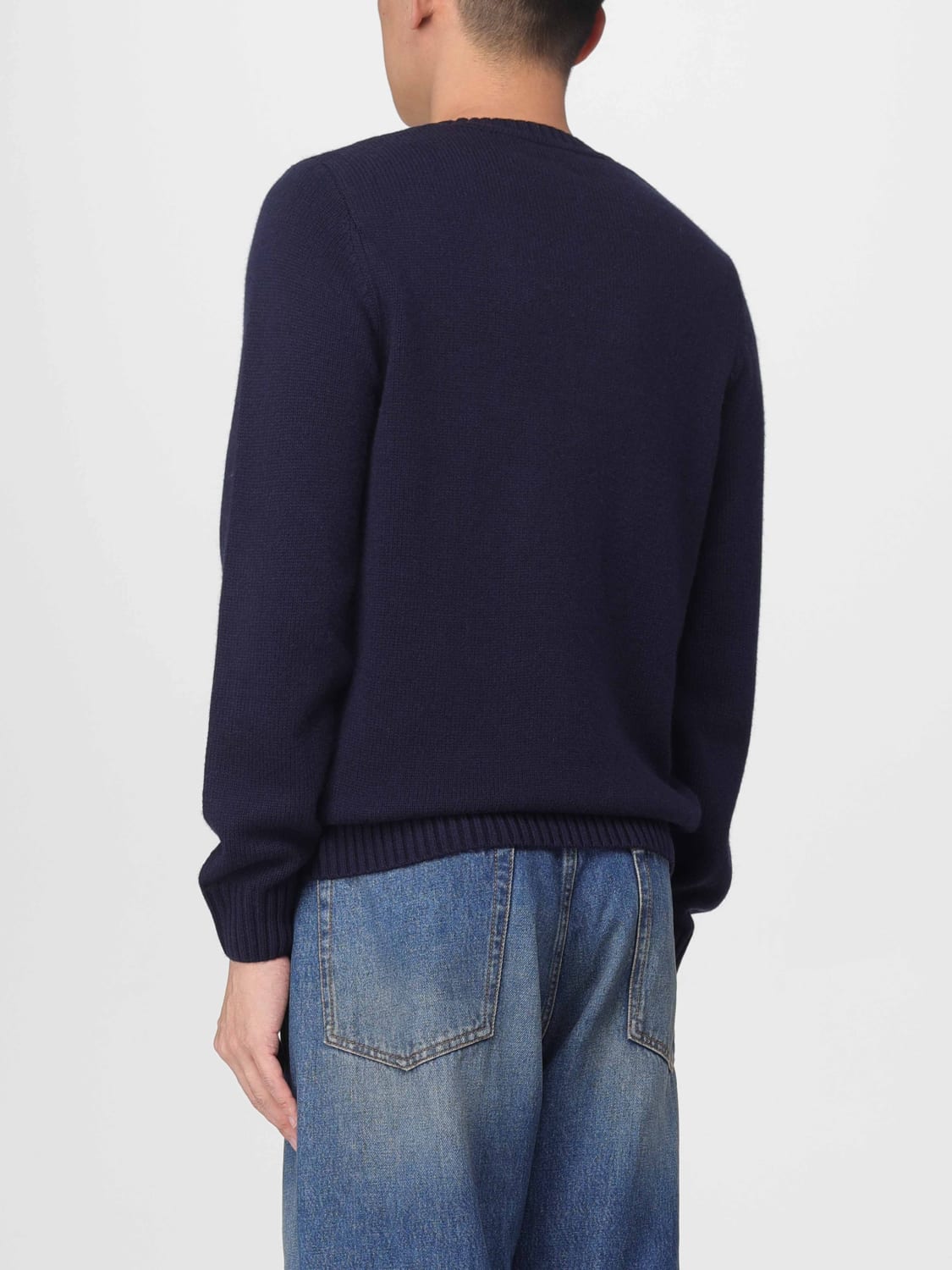 MC2 SAINT BARTH SWEATER: Sweater men Mc2 Saint Barth, Blue - Img 2