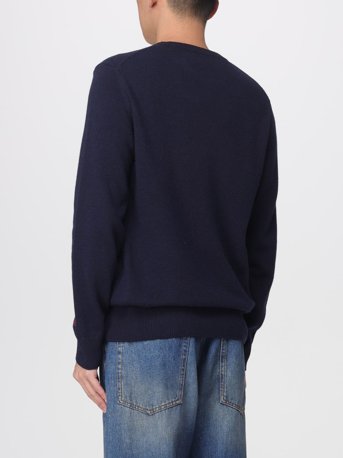 MC2 SAINT BARTH PULL: Sweatshirt homme Mc2 Saint Barth, Bleu - Img 2