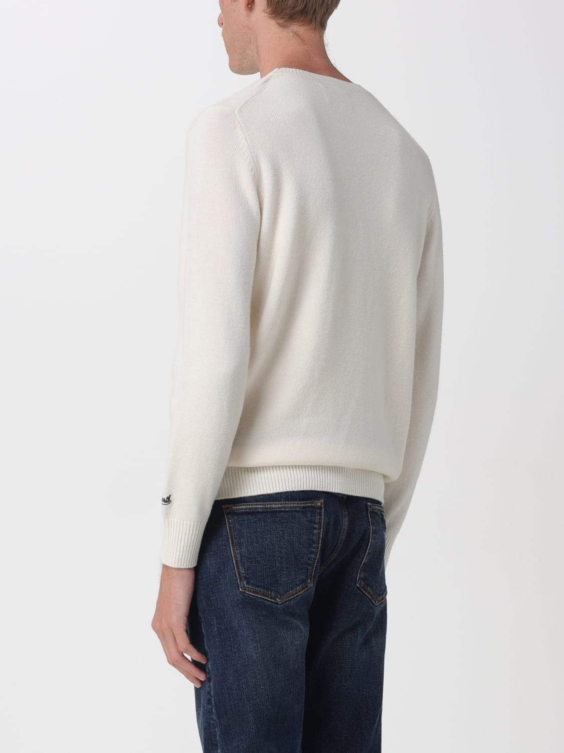 MC2 SAINT BARTH SWEATER: Sweater men Mc2 Saint Barth, White - Img 2