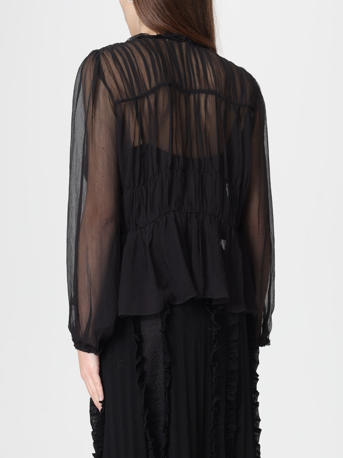 ULLA JOHNSON TOP: Top damen Ulla Johnson, Schwarz - Img 3