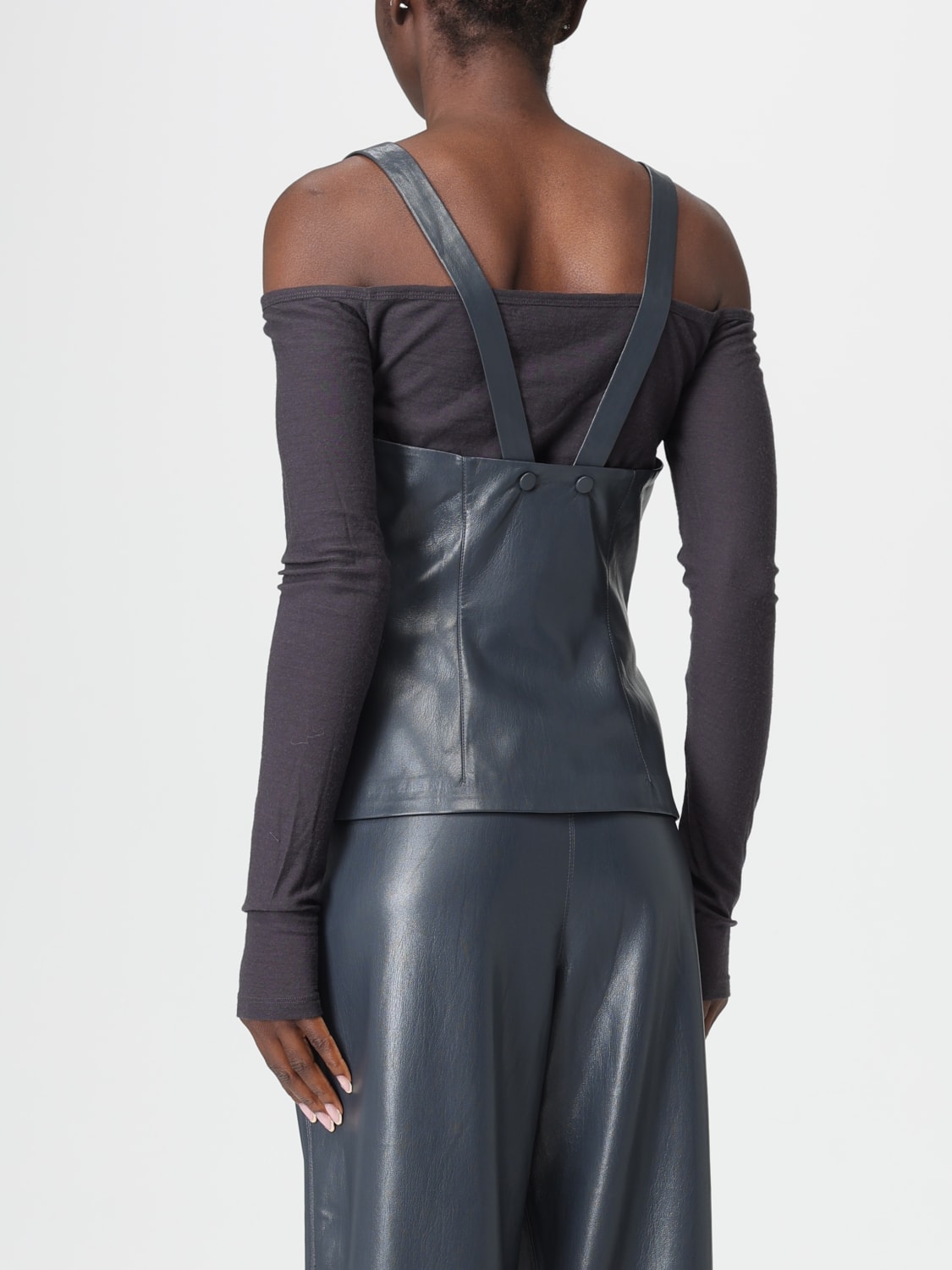 NANUSHKA TOP: Top woman Nanushka, Grey - Img 3