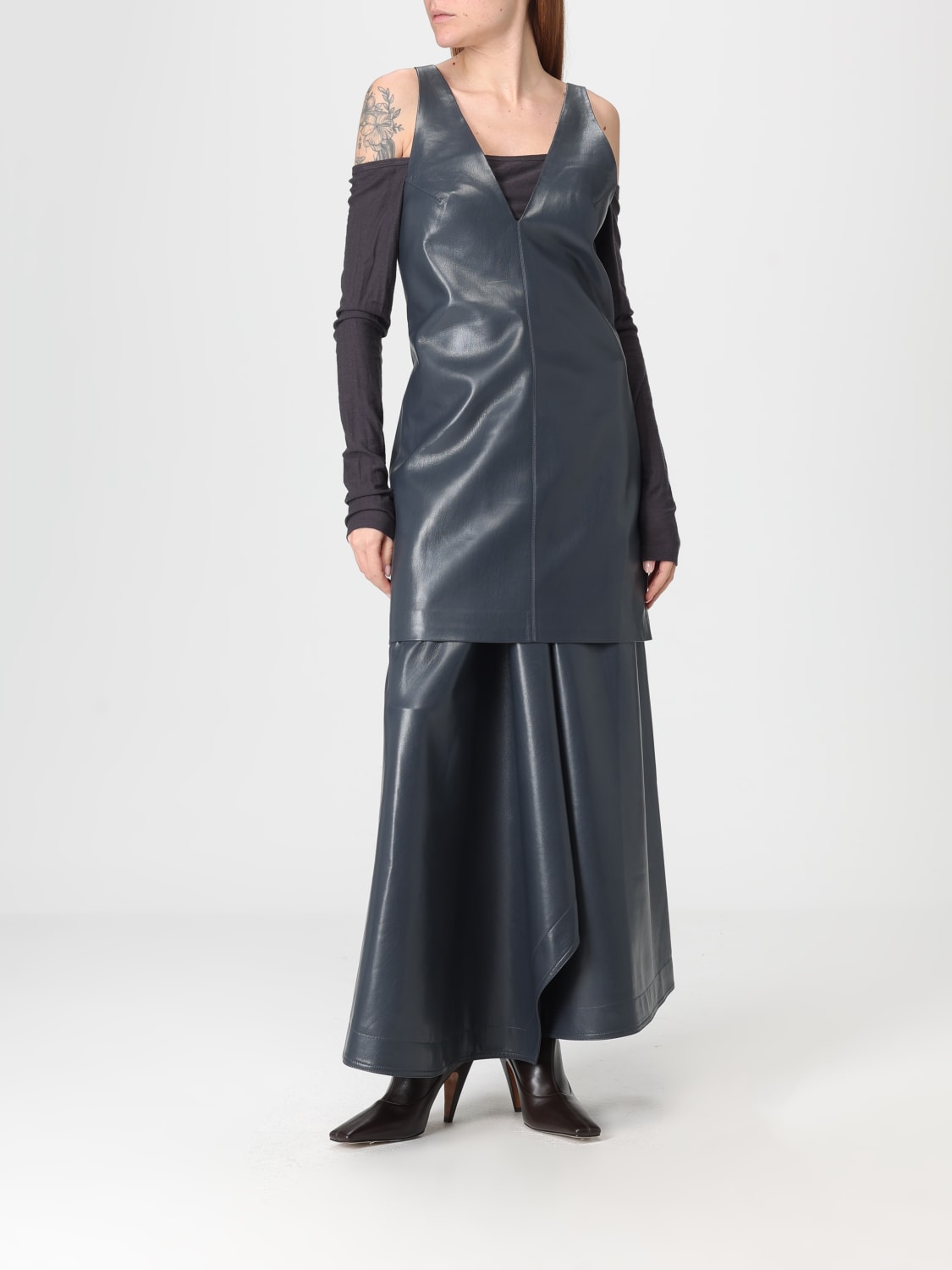 NANUSHKA SKIRT: Skirt woman Nanushka, Blue - Img 2