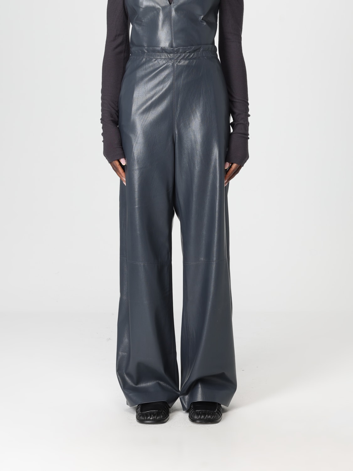 NANUSHKA PANTALONES: Pantalones mujer Nanushka, Azul Oscuro - Img 1