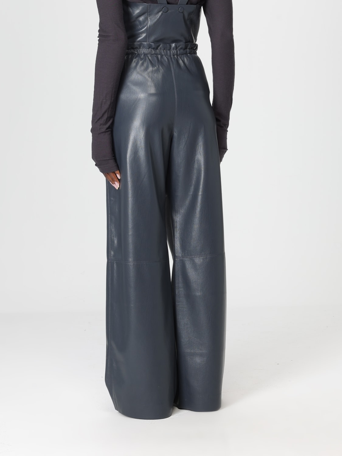 NANUSHKA PANTALONES: Pantalones mujer Nanushka, Azul Oscuro - Img 3