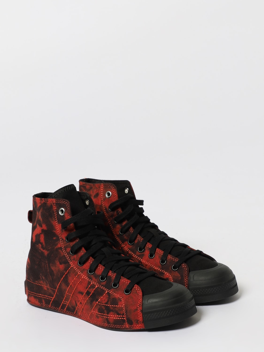 Y-3 SNEAKERS: Sneakers Nizza Hi Y-3 in canvas , Nero - Img 2