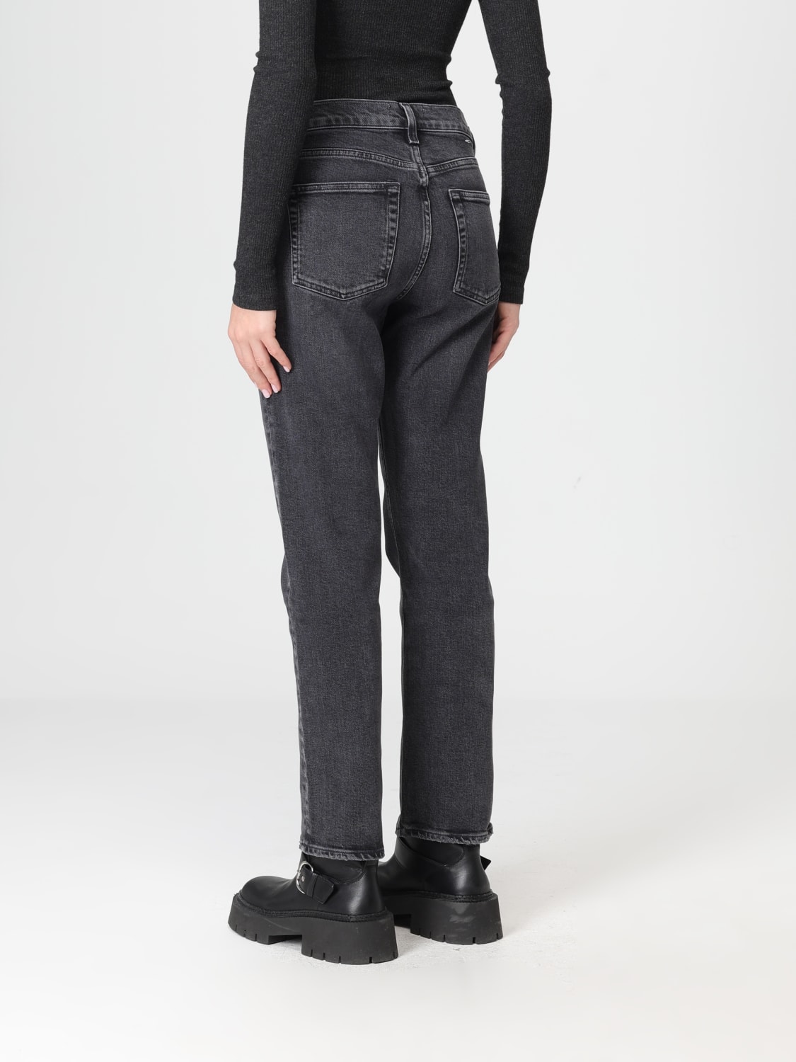 AGOLDE VAQUEROS: Vaqueros mujer Agolde, Negro - Img 2