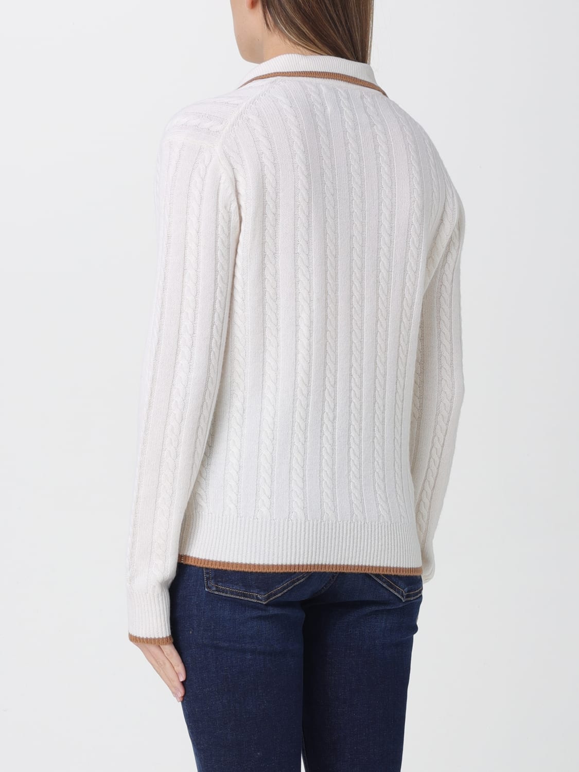 MC2 SAINT BARTH POLO衫: 毛衣 女士 Mc2 Saint Barth, 白色 - Img 2