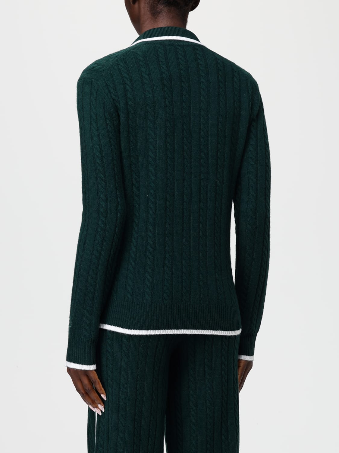 MC2 SAINT BARTH POLO SHIRT: Sweater woman Mc2 Saint Barth, Green - Img 3