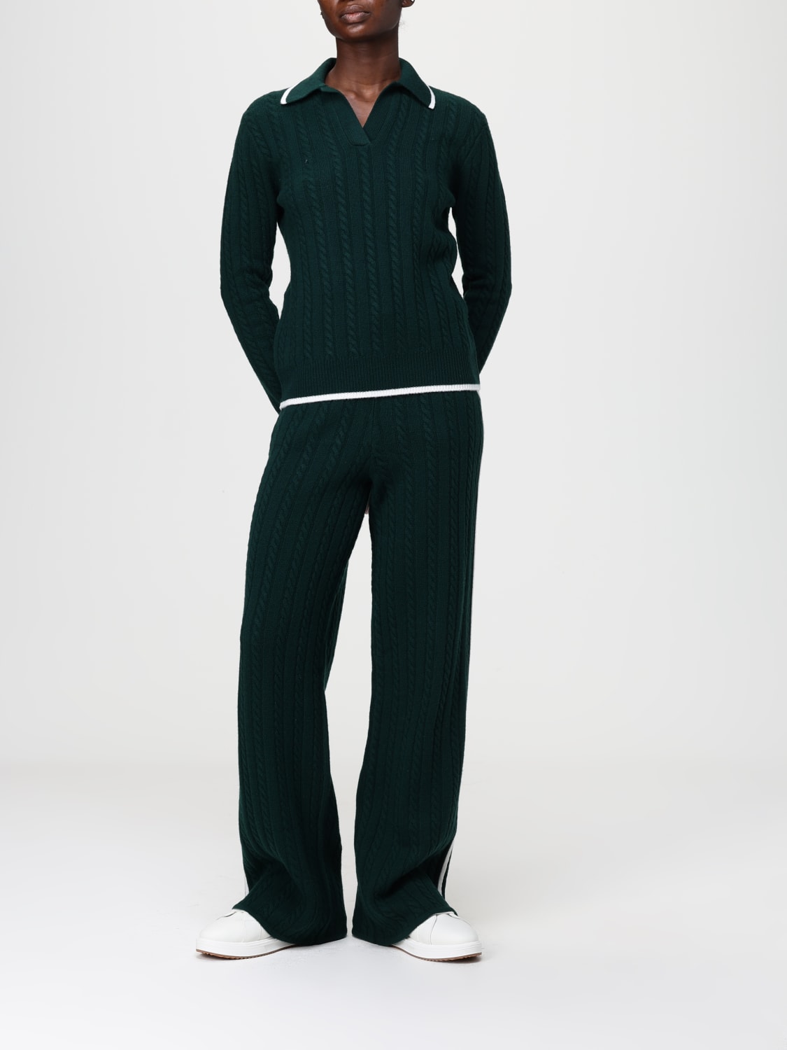 MC2 SAINT BARTH PANTALON: Pantalon femme Mc2 Saint Barth, Vert - Img 2