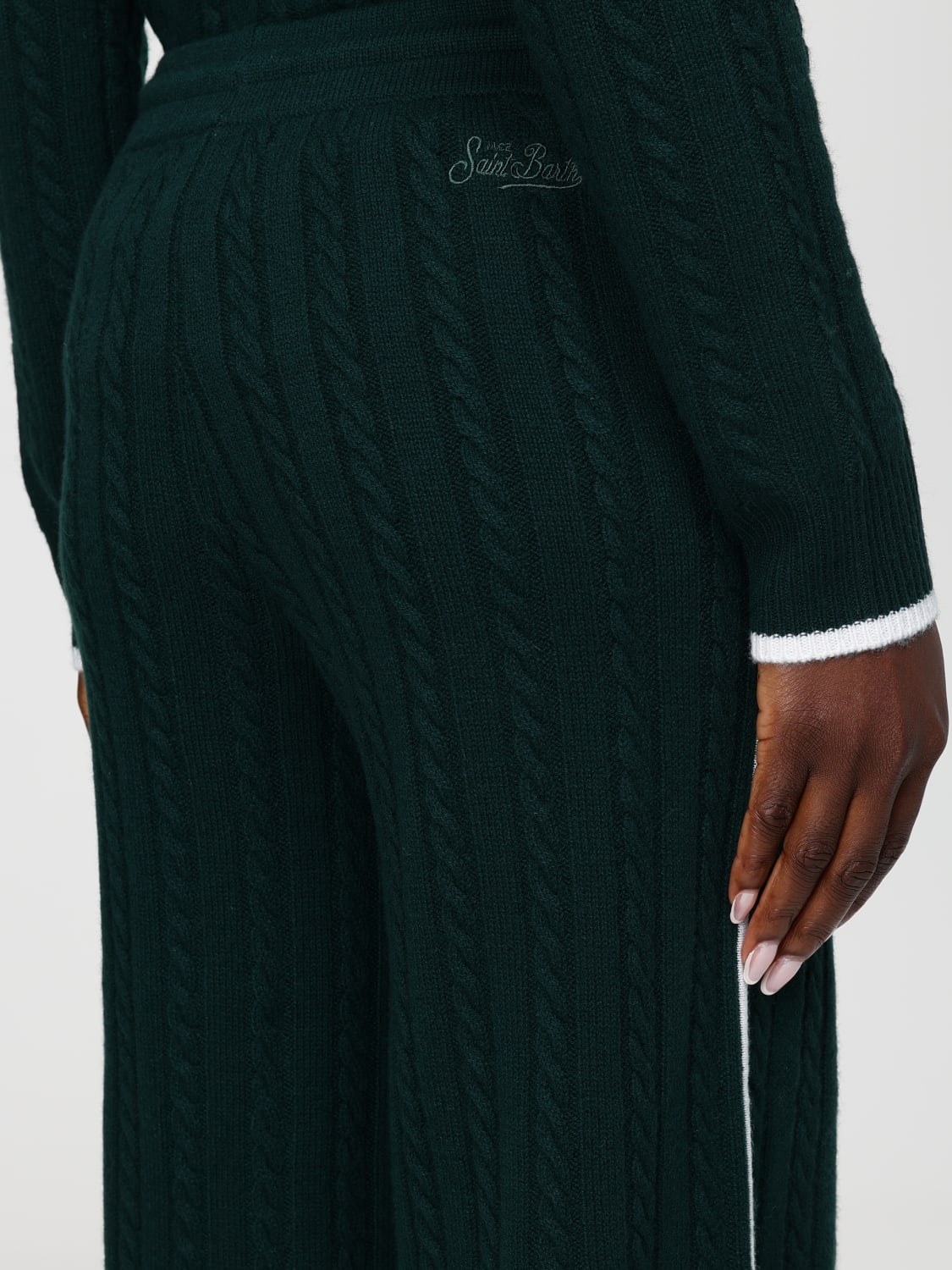 MC2 SAINT BARTH PANTALON: Pantalon femme Mc2 Saint Barth, Vert - Img 4