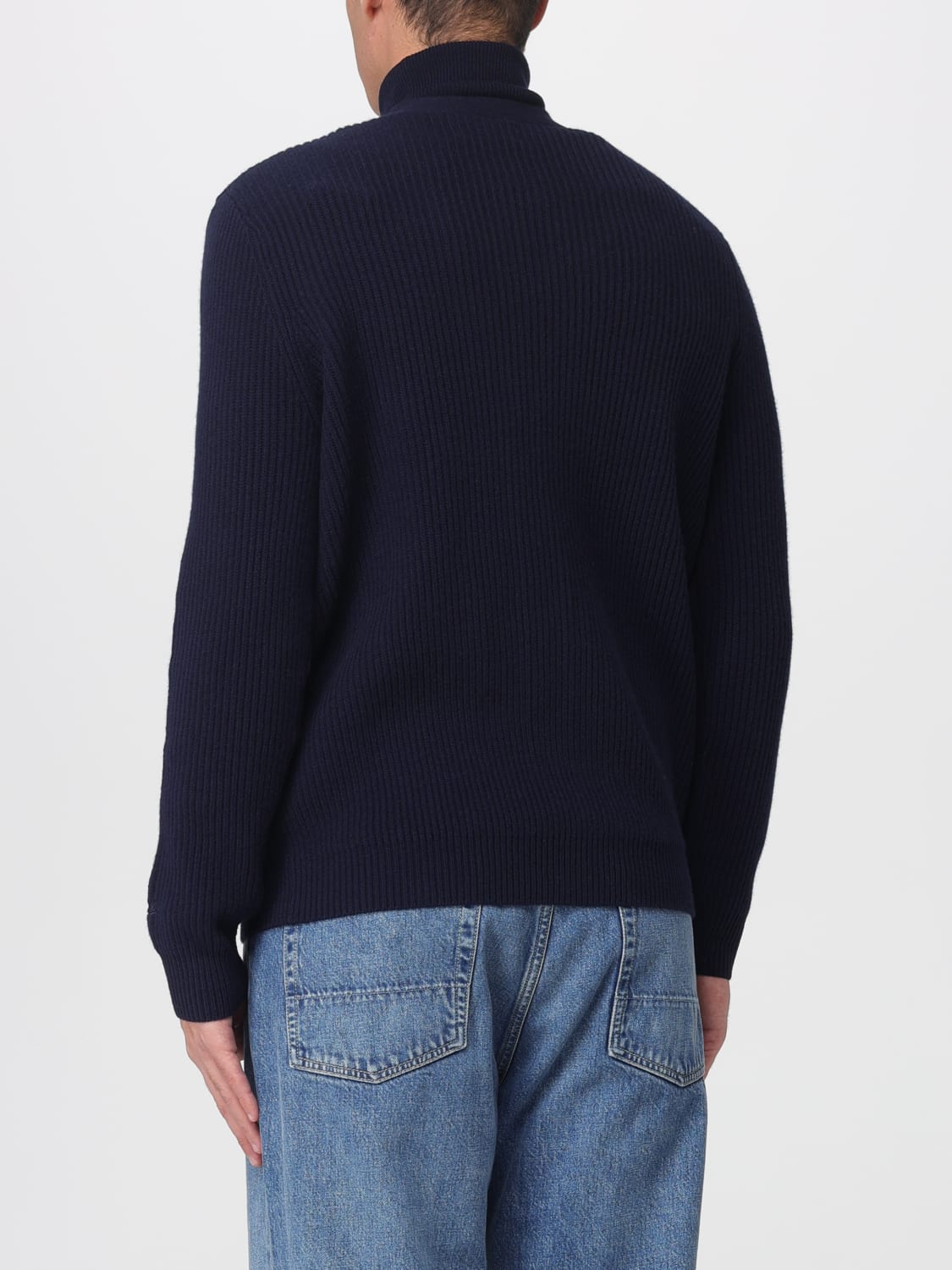 MC2 SAINT BARTH PULLOVER: Strickjacke herren Mc2 Saint Barth, Blau - Img 2