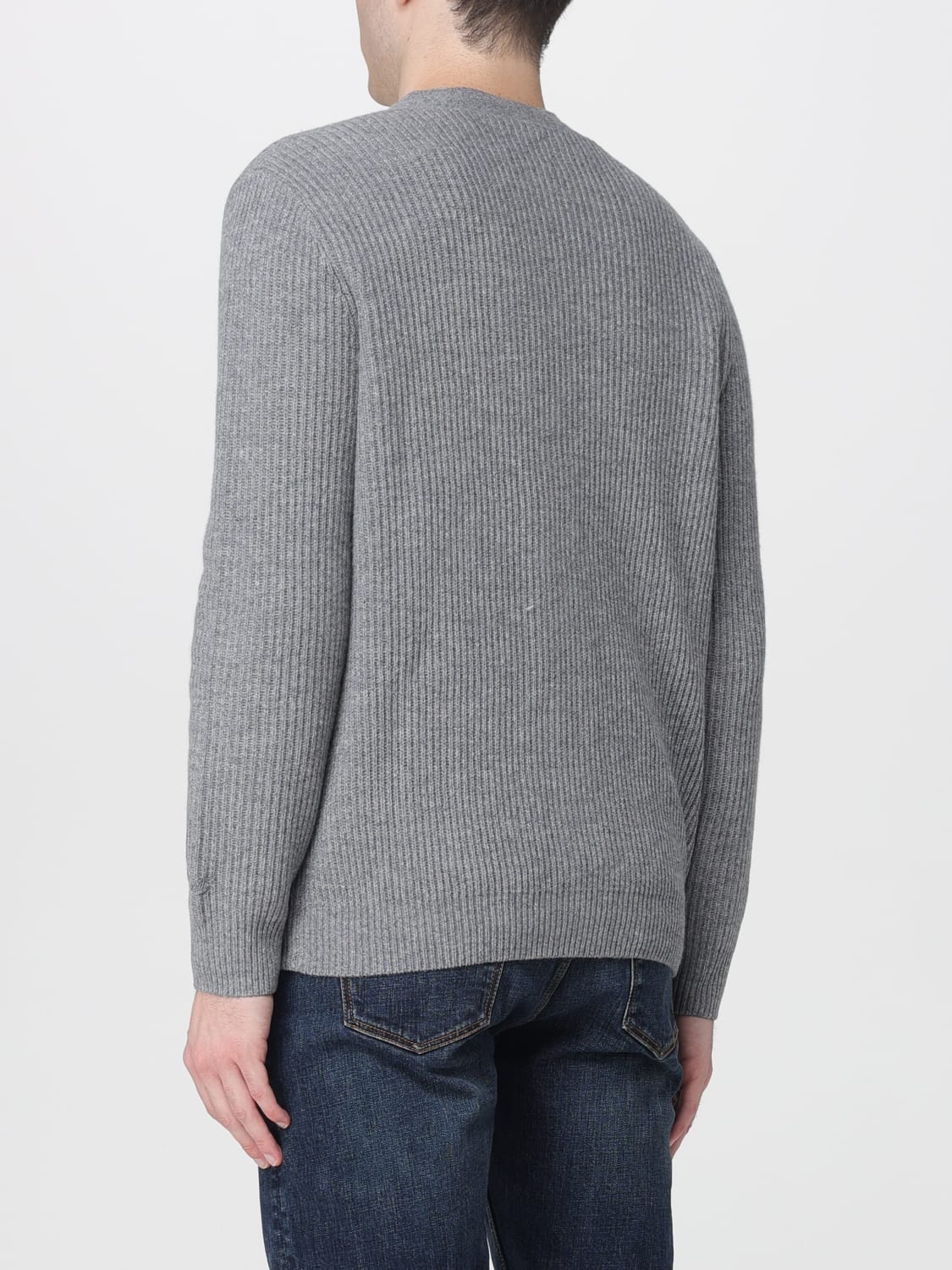 MC2 SAINT BARTH PULL: Cardigan homme Mc2 Saint Barth, Gris - Img 2