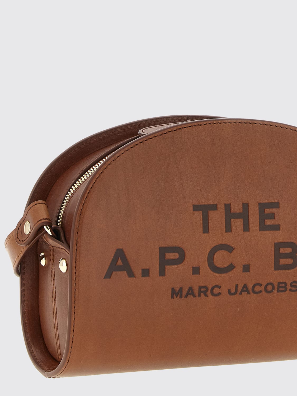 A.P.C. CROSSBODY BAG: Shoulder bag woman A.P.C., Brown - Img 3