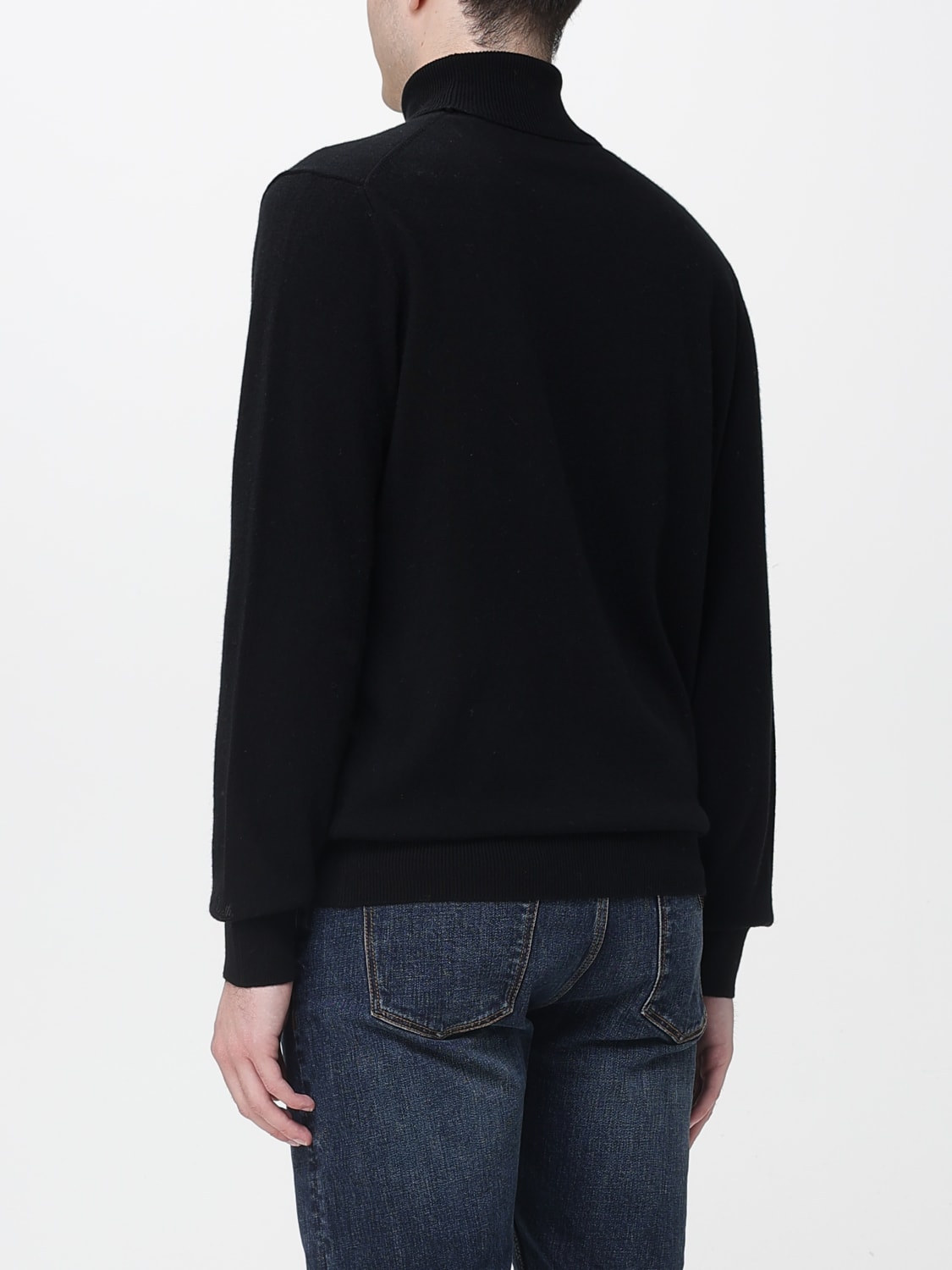 MC2 SAINT BARTH SWEATER: Sweater men Mc2 Saint Barth, Black - Img 2