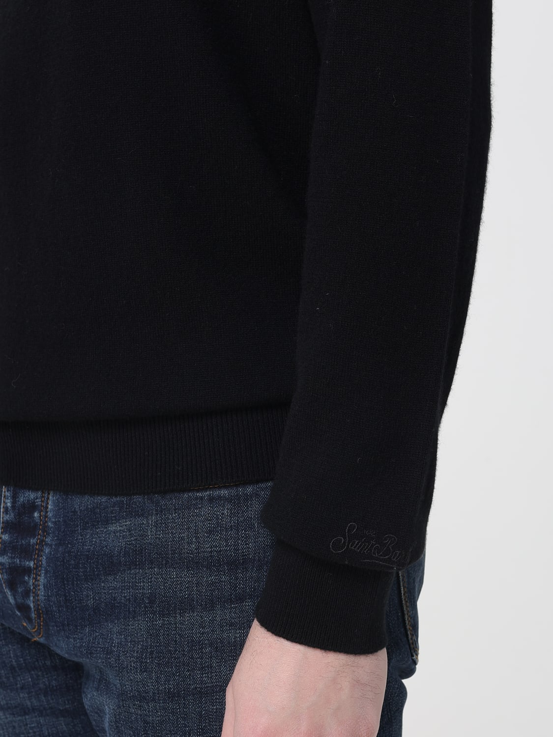 MC2 SAINT BARTH SWEATER: Sweater men Mc2 Saint Barth, Black - Img 3