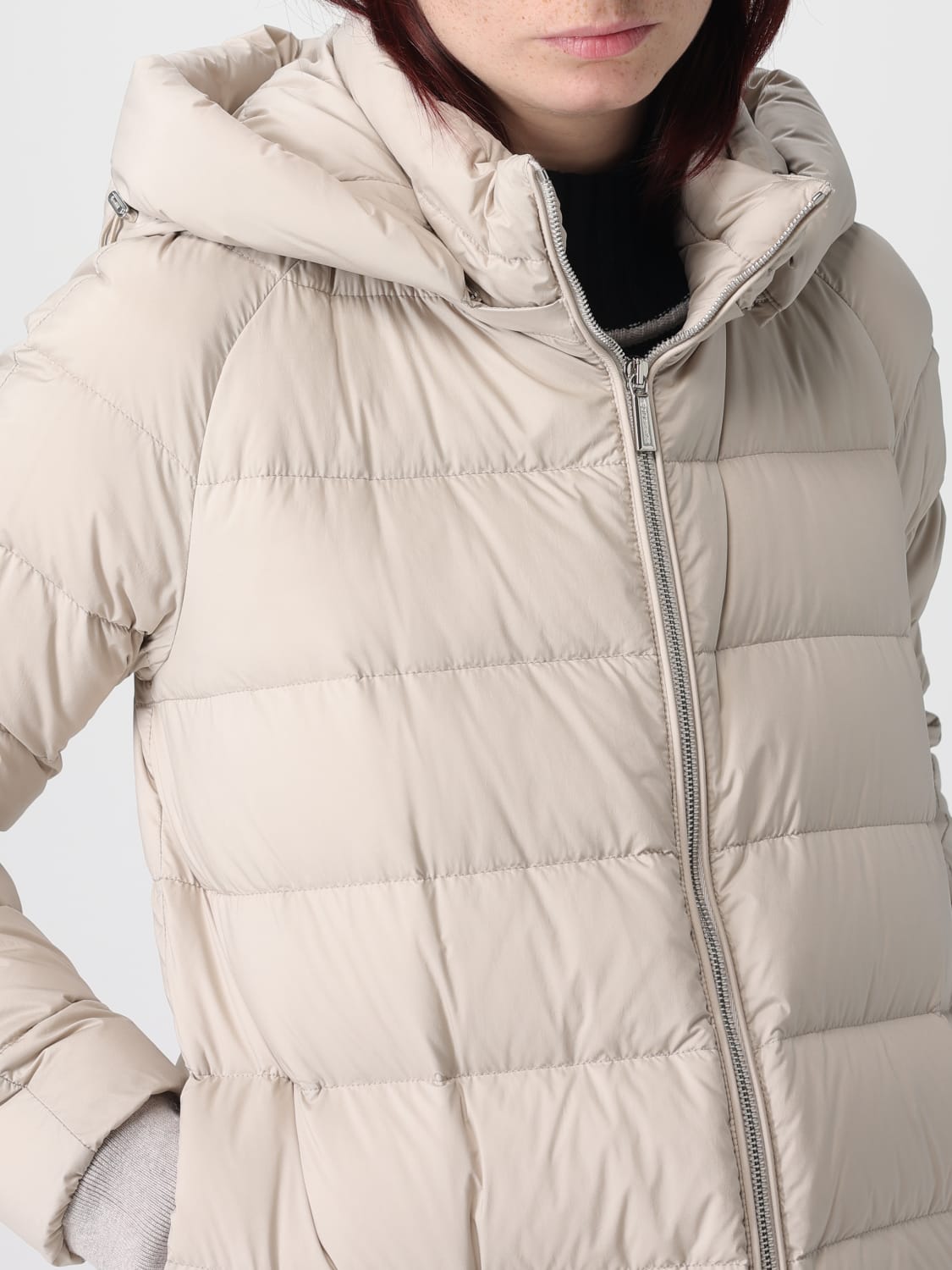 MOORER CAPPOTTO: Cappotto donna Moorer, Beige - Img 4