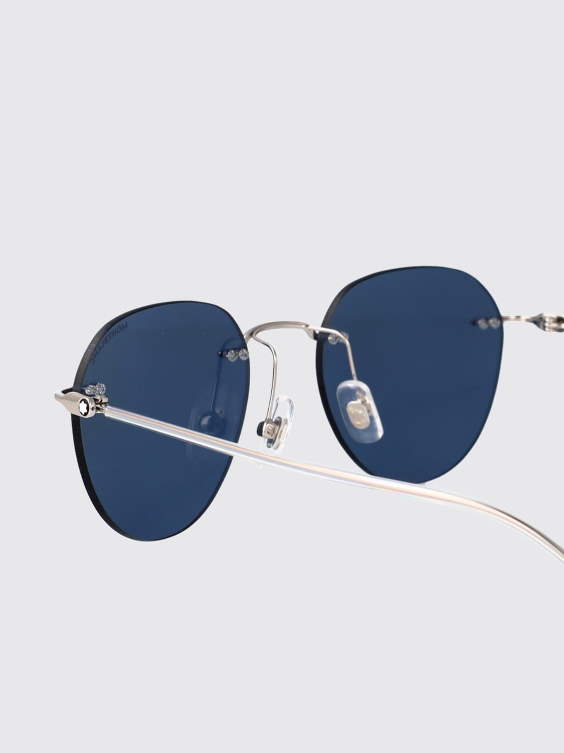 MONTBLANC SUNGLASSES: Sunglasses men Montblanc, Silver - Img 4