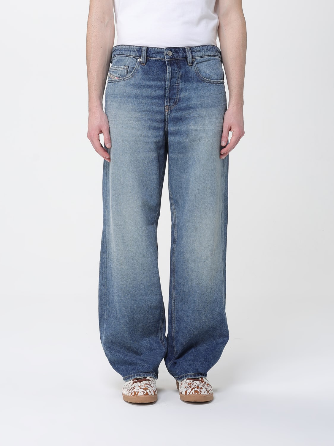 DIESEL JEANS: Pants men Diesel, Natural - Img 1