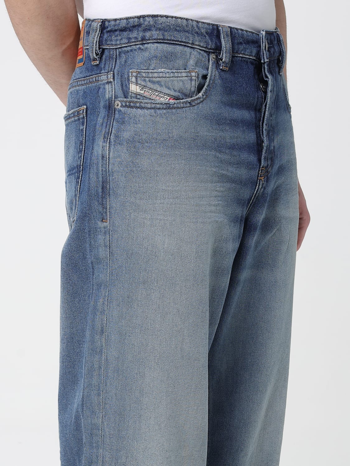 DIESEL JEANS: Pants men Diesel, Natural - Img 3