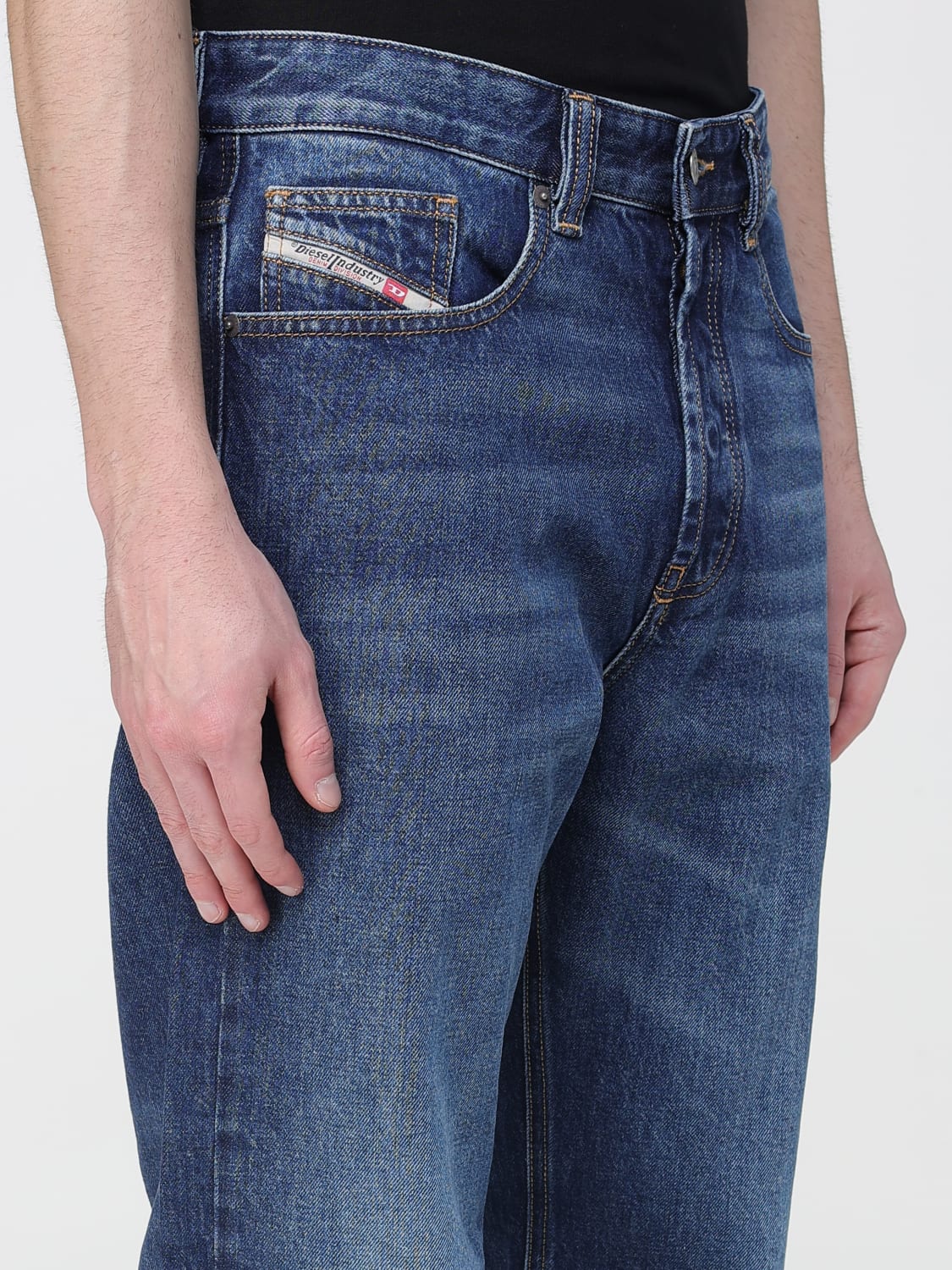 DIESEL JEANS: Pants men Diesel, Natural - Img 3