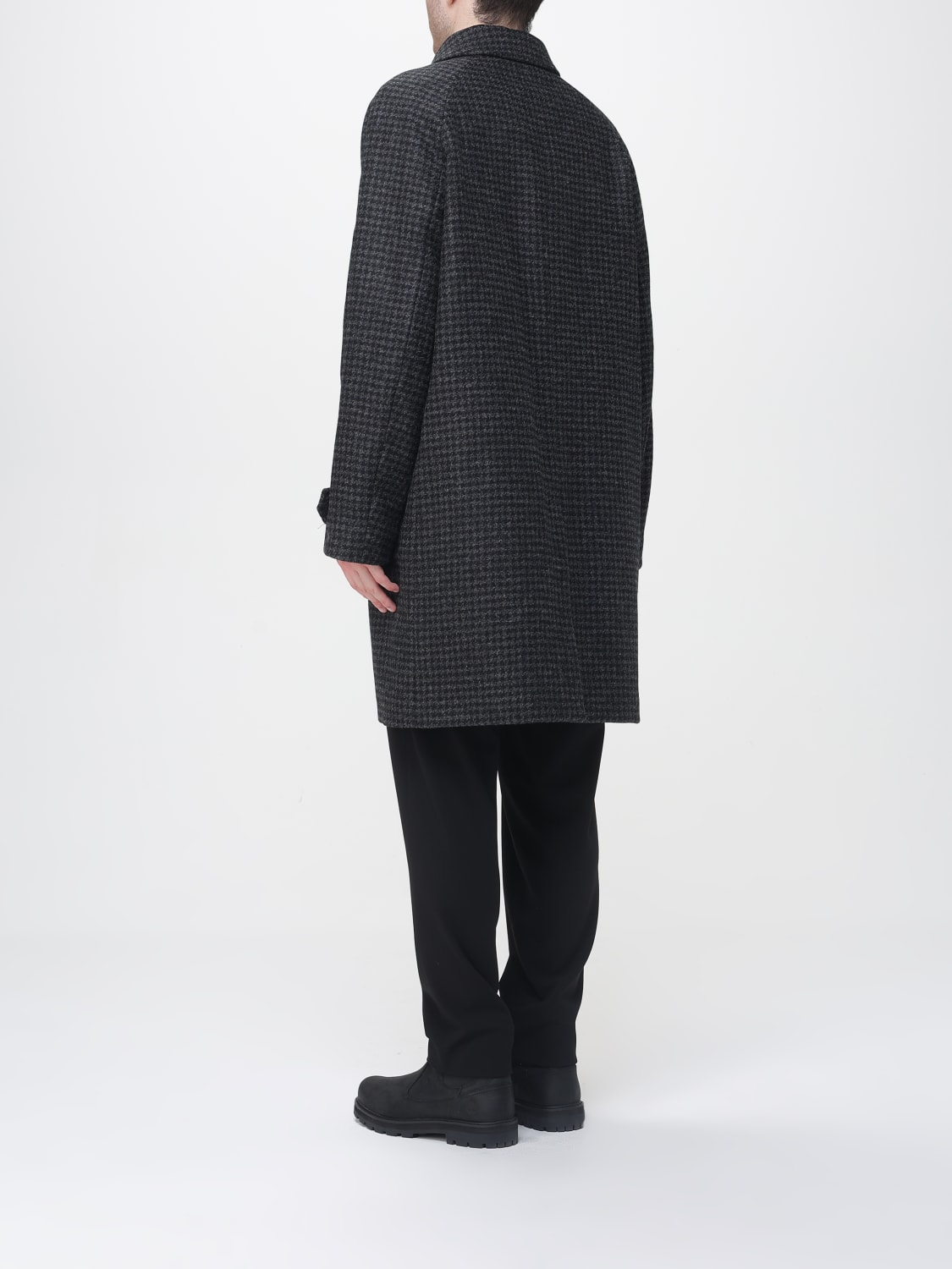 ASPESI MANTEL: Mantel herren Aspesi, Schwarz - Img 2