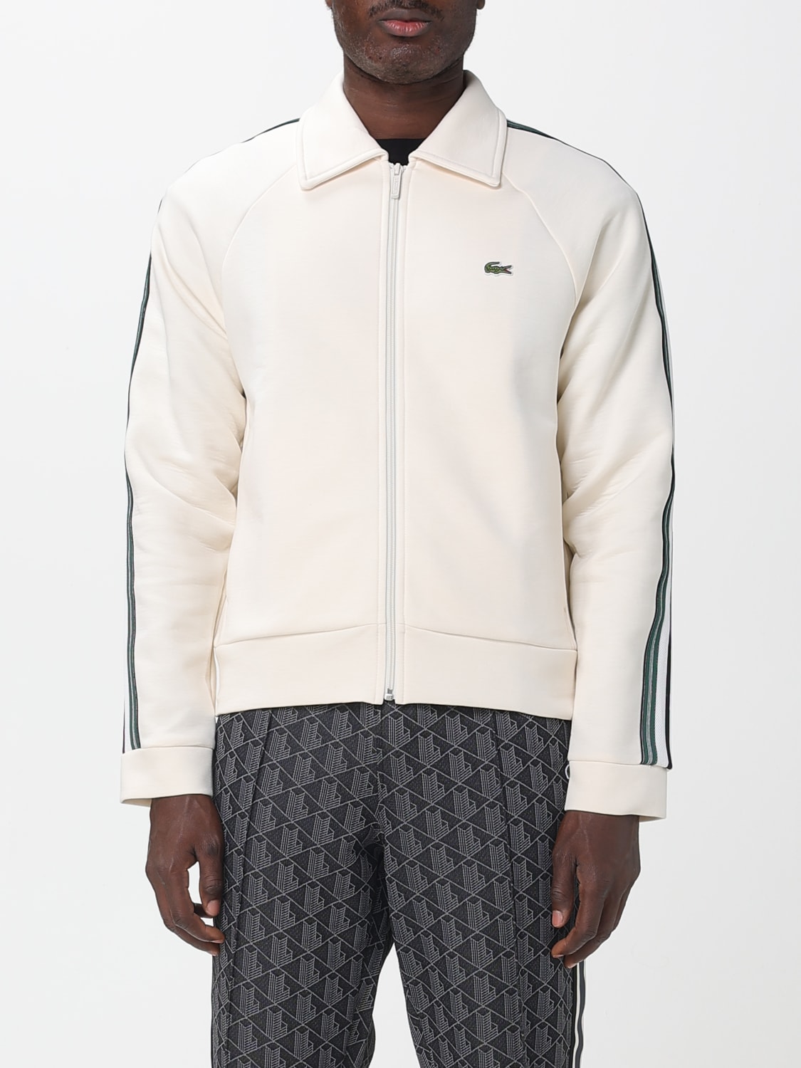 LACOSTE SWEATSHIRT: Sweatshirt men Lacoste, Natural - Img 1