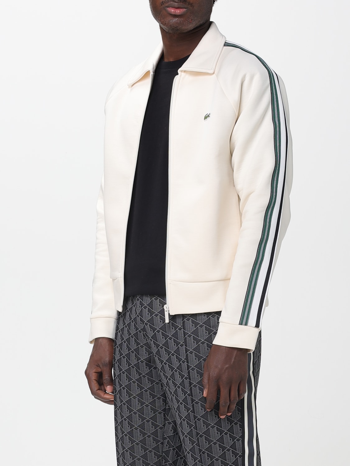 LACOSTE SWEATSHIRT: Sweatshirt men Lacoste, Natural - Img 3