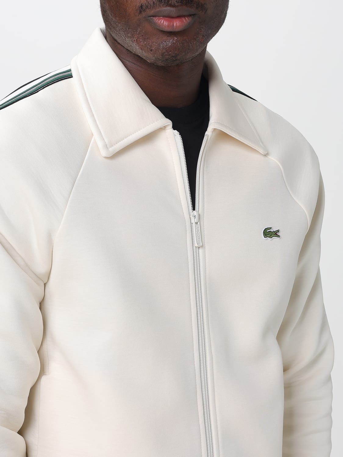 LACOSTE SWEATSHIRT: Sweatshirt men Lacoste, Natural - Img 4