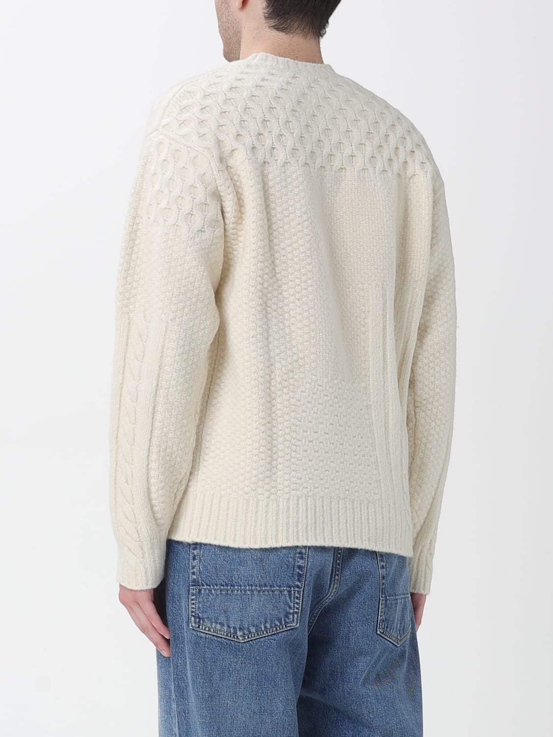 LACOSTE SWEATER: Sweater men Lacoste, Natural - Img 2