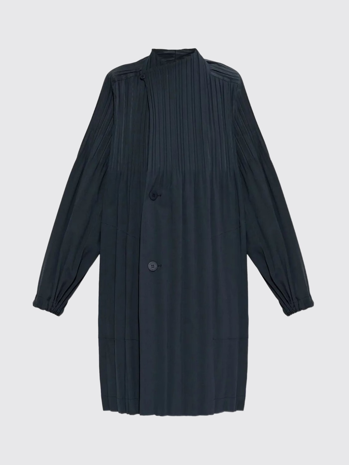 PLEATS PLEASE ISSEY MIYAKE JACKET: Coat woman Pleats Please Issey Miyake, Black - Img 3