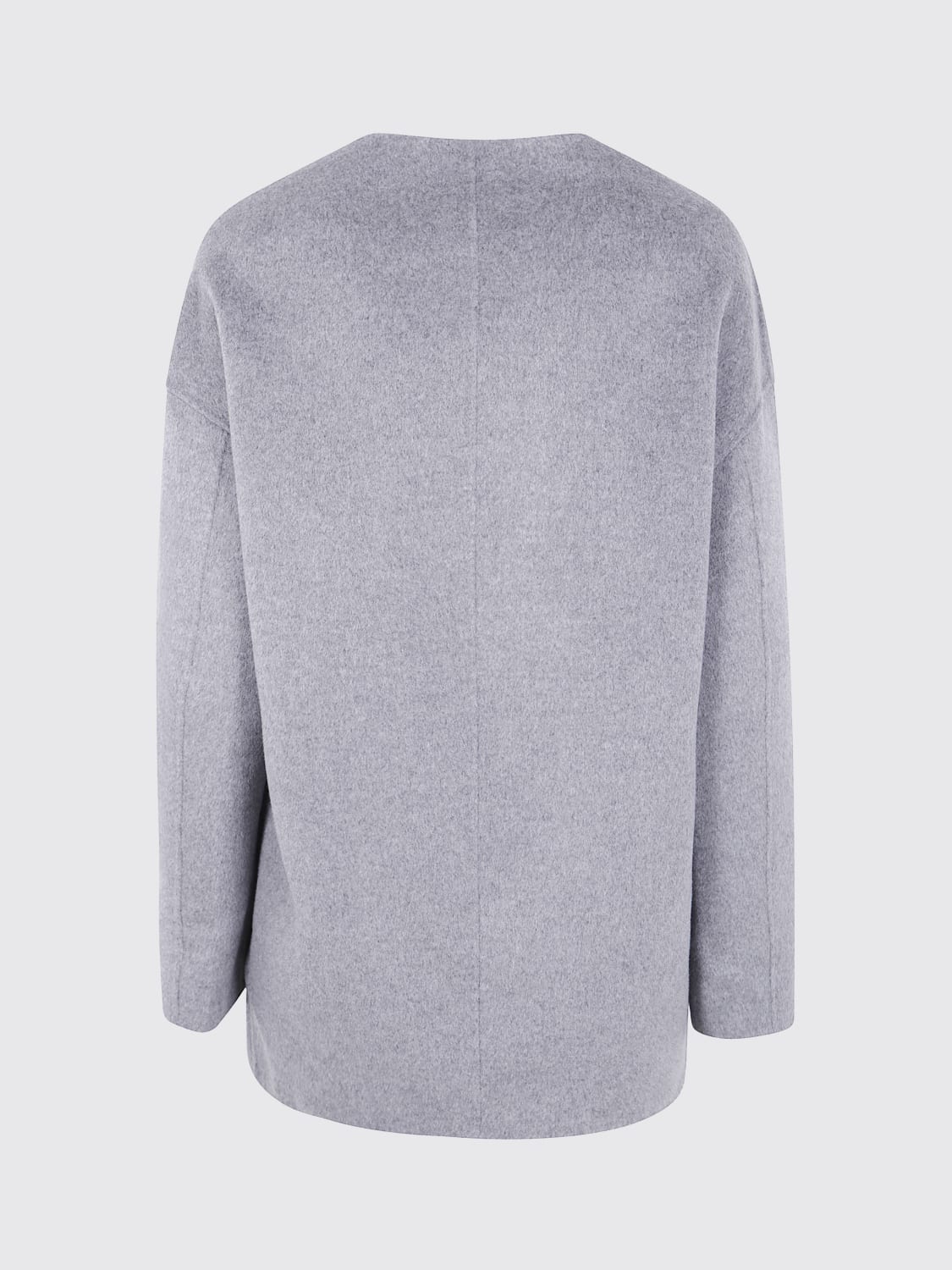 LOULOU DE SAISON COAT: Coat woman Loulou De Saison, Grey - Img 2