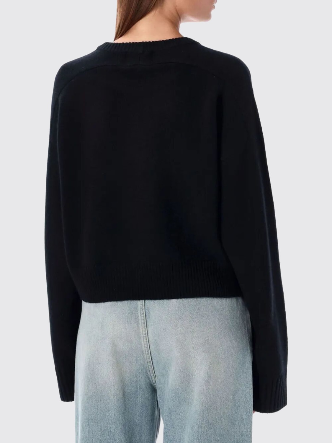 LOULOU DE SAISON PULLOVER: Pullover damen Loulou De Saison, Schwarz - Img 2