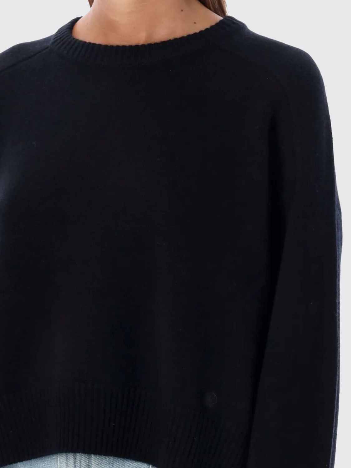 LOULOU DE SAISON PULLOVER: Pullover damen Loulou De Saison, Schwarz - Img 3