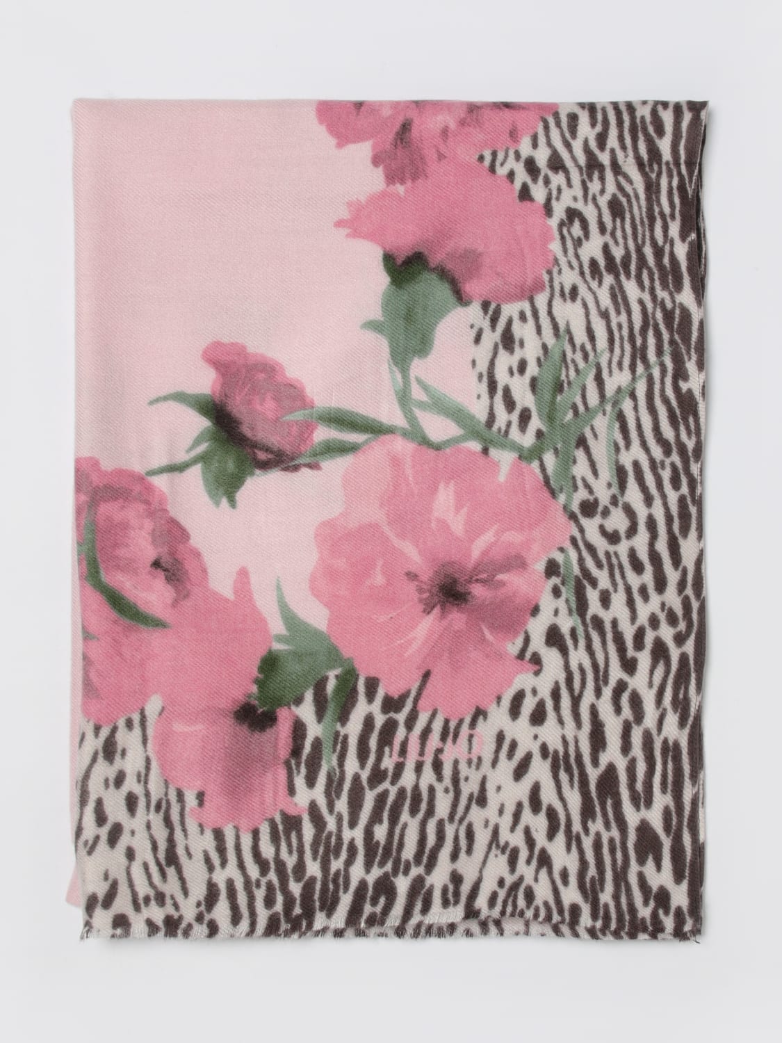 LIU JO SCARF: Cape woman Liu Jo, Burgundy - Img 1