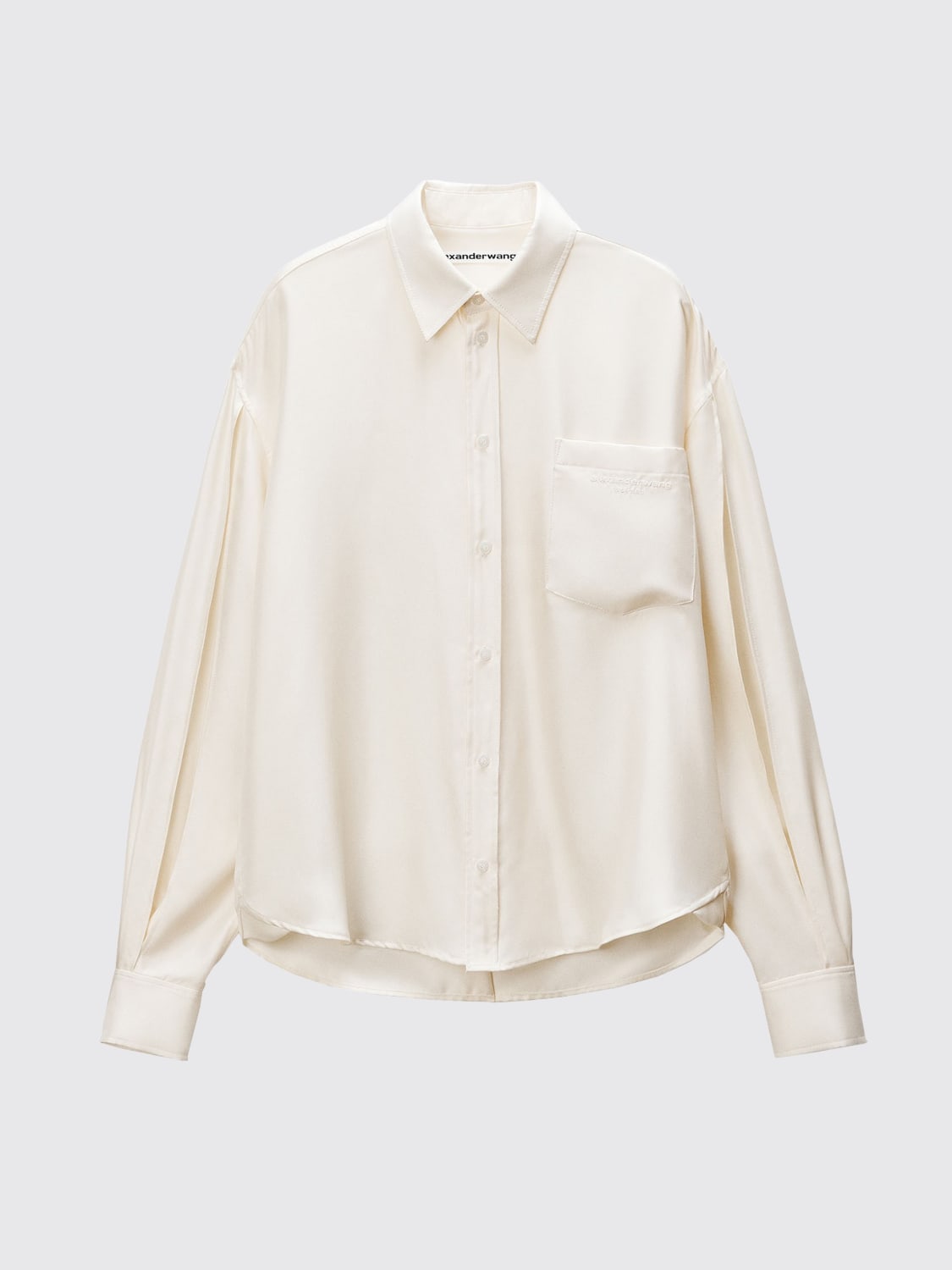 ALEXANDER WANG CAMISA: Camisa mujer Alexander Wang, Marfil - Img 1