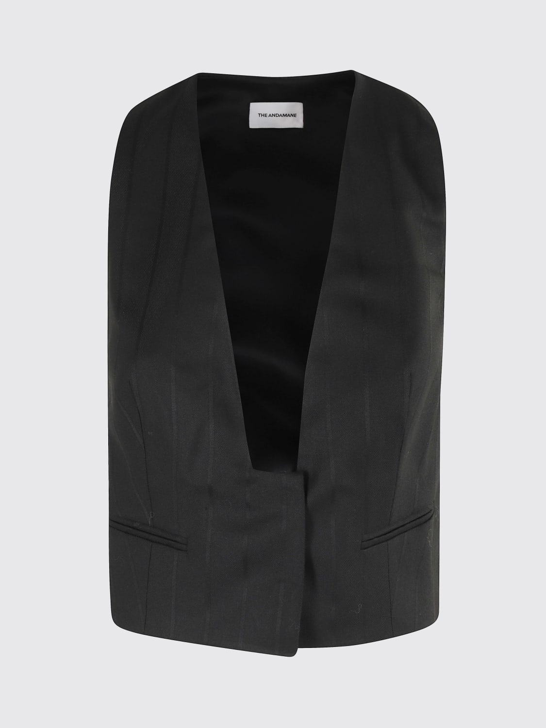 THE ANDAMANE GILET: Gilet femme Andamane, Noir - Img 1