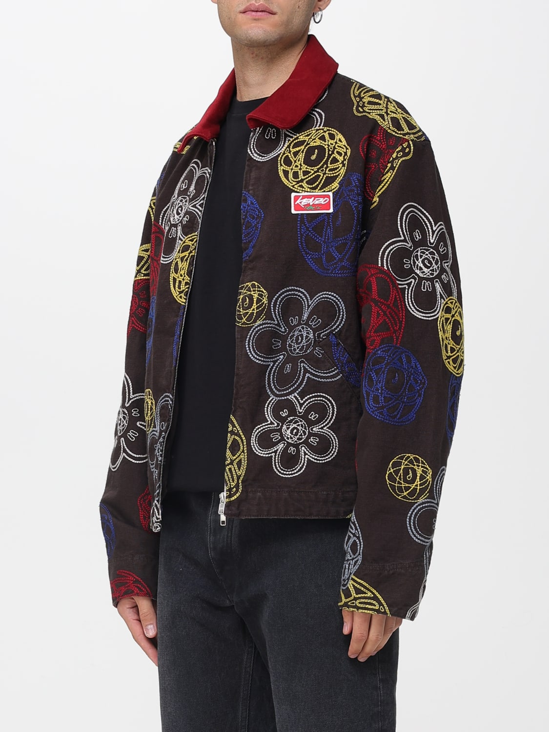 KENZO JACKET: Jacket men Kenzo, Brown - Img 3