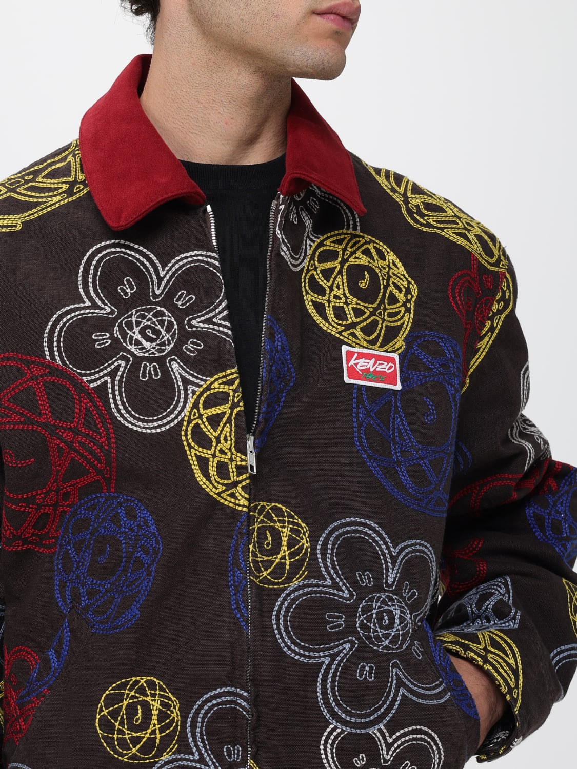 KENZO JACKET: Jacket men Kenzo, Brown - Img 4