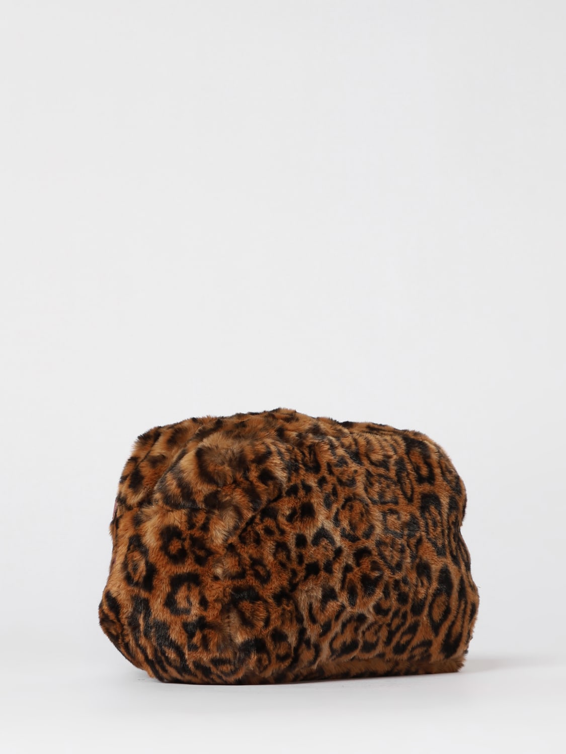 APPARIS ACCESSORI BEAUTY: Beauty case Apparis in pelliccia sintetica stampa animalier , Marrone - Img 2